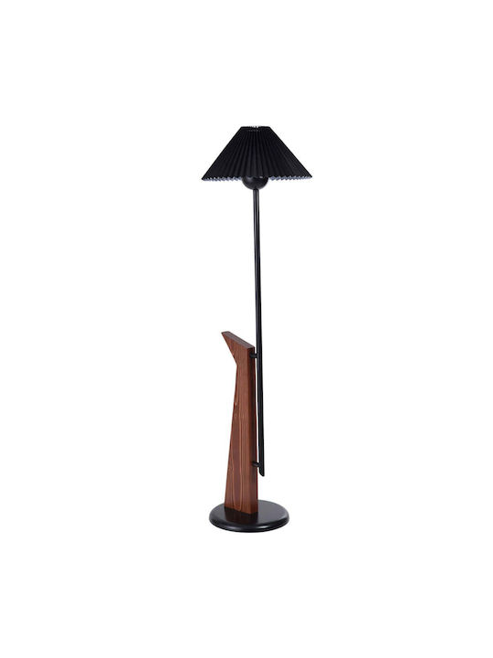 Opviq Stehleuchte H146xB38cm. mit Fassung für Lampe E27 Braun