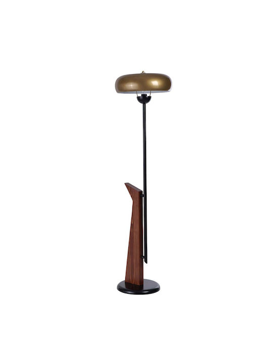 Opviq Floor Lamp H147xW38cm. with Socket for Bulb E27 Multicolour