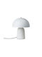 Selected by Pragmatic Metal Vintage Table Lamp with White Shade and Base