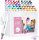 Ohuhu Oahu Drawing Markers 1mm Fine Double-Tipp...