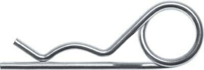Safety Pin Inox Double Turn Stainless A4 M8378 7.0mm 125mm 30mm