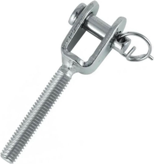 Capăt Presă Sudat Dreapta Mascul Inox A4 M10mm
