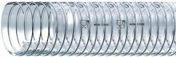 Sel Helisteel Τροφίμων Super Έυκαμπτος Διαφανής Σωλήνας 1" Inch 25 Mm 01.211.025
