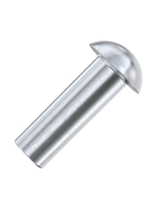 Round Head Rivets A2 Inox Din660 20mm x 5 Pieces