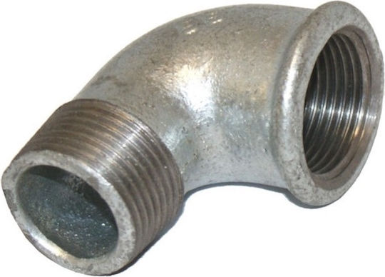 Γαλβανιζέ Κορδονάτη Γωνία Αρσενική 1 1/4" Inch 32mm