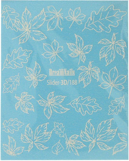 Autocolante De Apă Oem Dream Nails 3d Slider 188