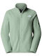 100 Glacier Full Women's Cardigan with Zipper Slate Moss