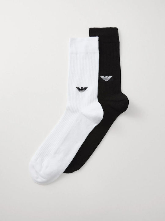 Emporio Armani Чорапи Black-white 2Пакет