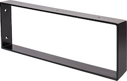 Suport Colțar Pentru Lavoar 1002 15 X 45cm Negru Mat 1 Bucată