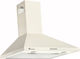 Tornado Kent 750 50 LED Șemineu Hotă 50cm Bej