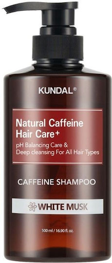 Kundal Caffeine Shampoos against Hair Loss for Oily Hair 500ml