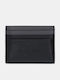 Bold Leather Men's Wallet Cards Black