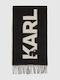 Women's Wool Scarf Black