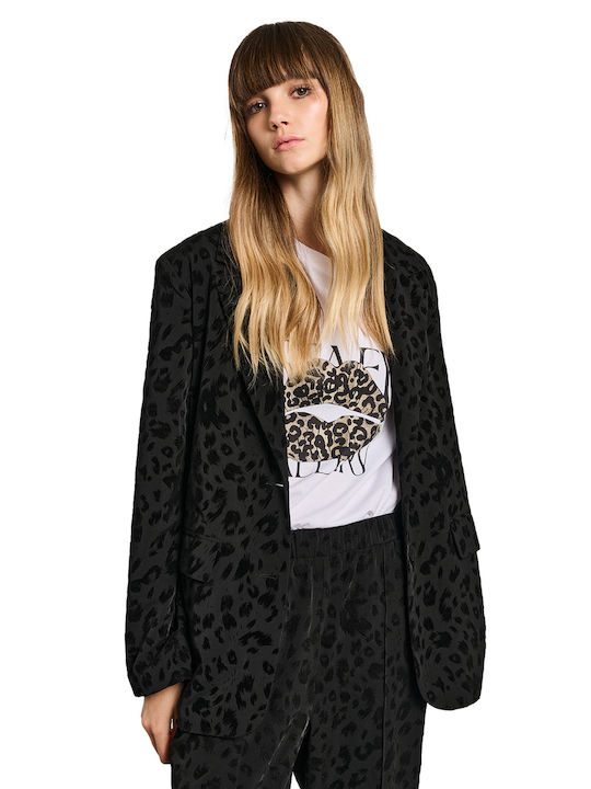 Staff Damen Blazer Schwarz