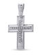 Anorado Damen Weißgold Kreuz 14K