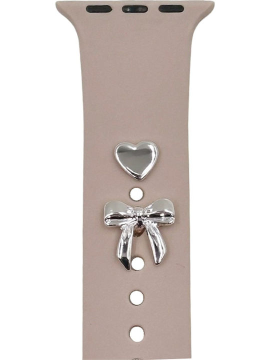 Tfo Pin Charms Set Watch Straps Bow Silver