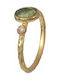 Ring with Diamond made of Gold 18K