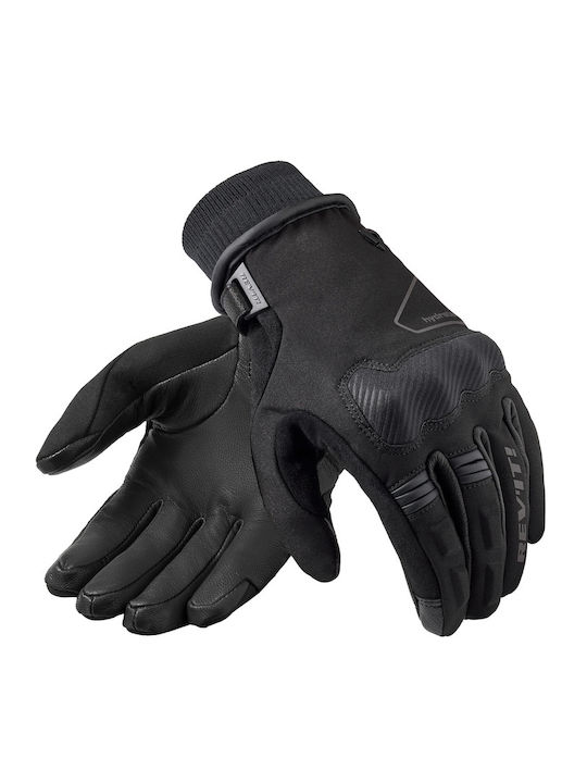 Rev'IT Hydra 3 H2O Γυναικεία Γάντια Μηχανής Softshell Αδιάβροχα Μαύρα