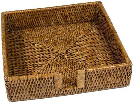 Caspari Χαρτοπετσετοθήκη Καφέ 22x5cm HD001