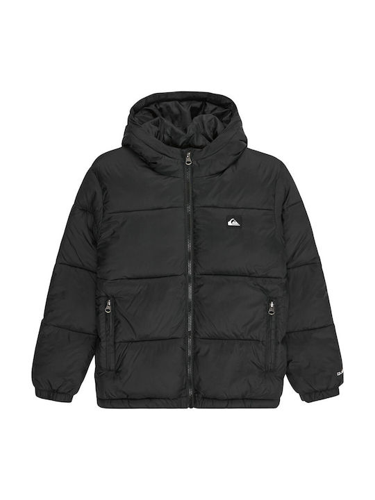 Cold Days Youth Kids Coats & Jackets Casual Hooded Black