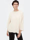 Women's Long Sleeve Sweater Off White