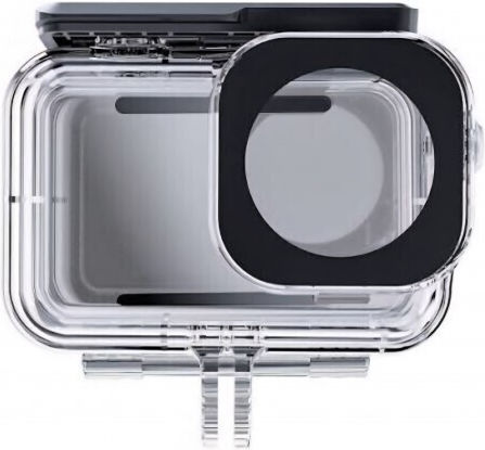 Husă Subacvatică Telesin Compatibilă DJI Action 5 4 3 Adâncime Maximă 45 Metri Ultra-transparentă