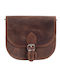 By -leather Leather Women's Bag Shoulder Brown