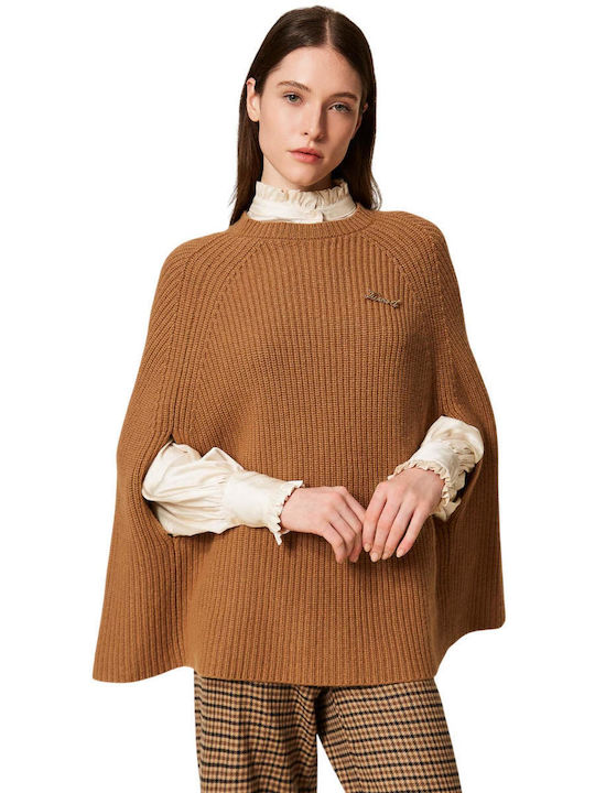 Women's Sweater Woolen Brown