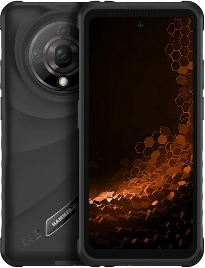 Hammer Iron 6 Dual SIM (8/256GB) Ανθεκτικό Smartphone Μαύρο