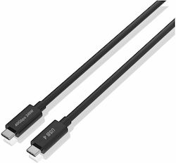 LOGIK USB 4 USB-C male - USB-C / Thunderbolt 3 240W 0.7m LOGIK USB 4 USB-C male - USB-C / Thunderbolt 3 240W 0.7m