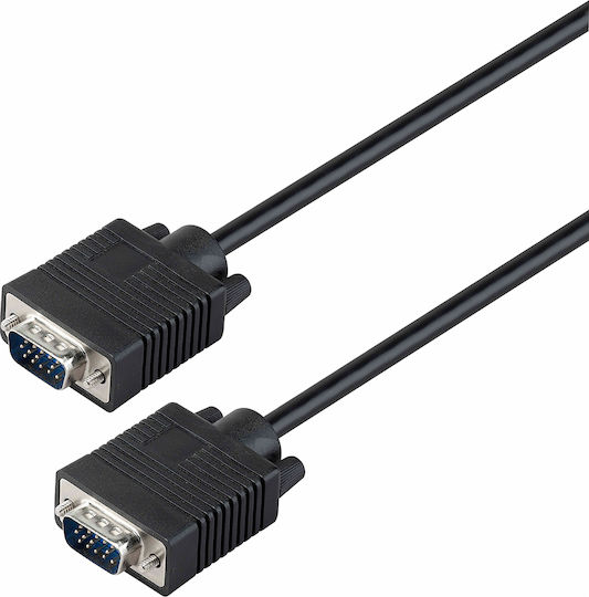 LOGIK VGA male to VGA male Black 3m Cable