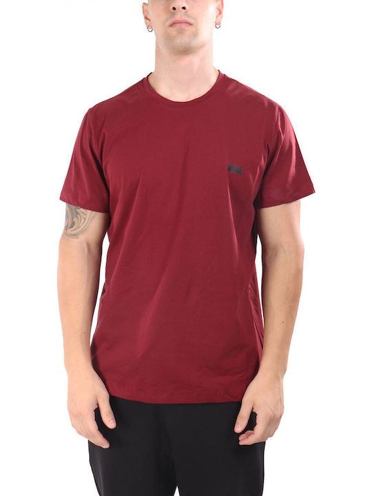 Boss T-shirt Μπορντώ