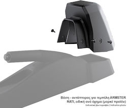Rati Armster Βάση Στήριξης Τεμπέλη Αυτοκινήτου Συμβατή με Nissan Juke 2020+ σε Μαύρο Χρώμα