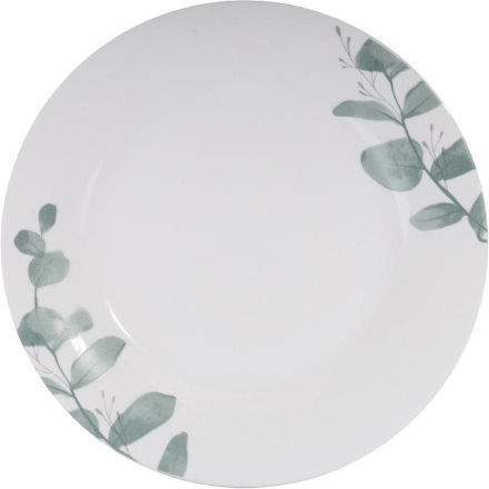 Max Home Farfurie Deșert Sticlă Verde cu Diametru 20cm