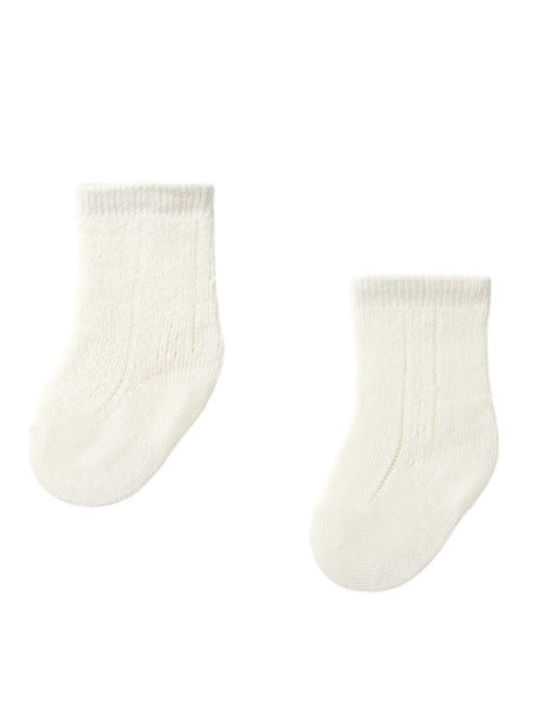 Mayoral Kids' Socks Ecru