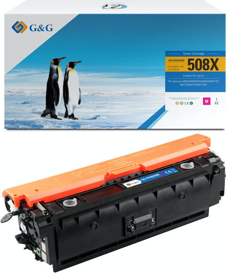 Премиум Тонер G&g 9.5k HP 508x Магента CF363x HP508x