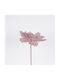 Pink Glitter Flower 27x45cm