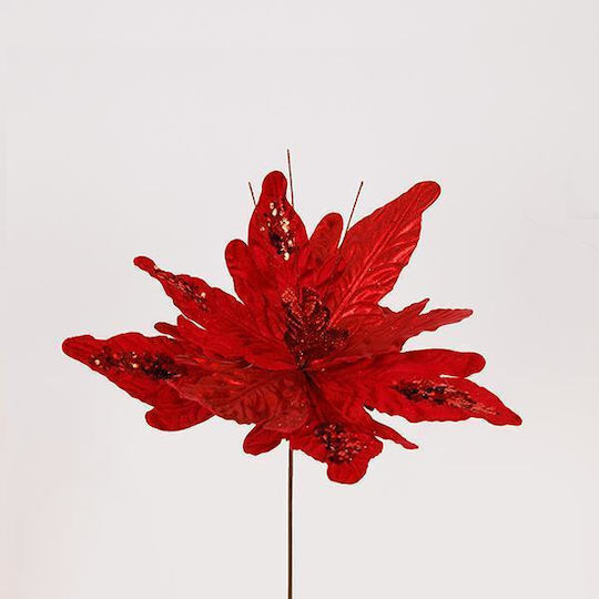 Dekorative künstliche Blume Rot Eurolamp