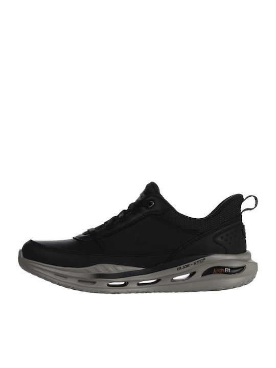 Skechers Arch Fit Orvan Adidași Pentru Bărbați Negri 210981-BLK