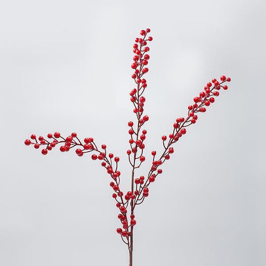 Κλαδι Κοκκινα Berries 86cm