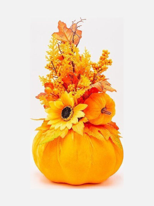Herbstlicher Dekorativer Sonnenstrahl Orange Beeren 21cm