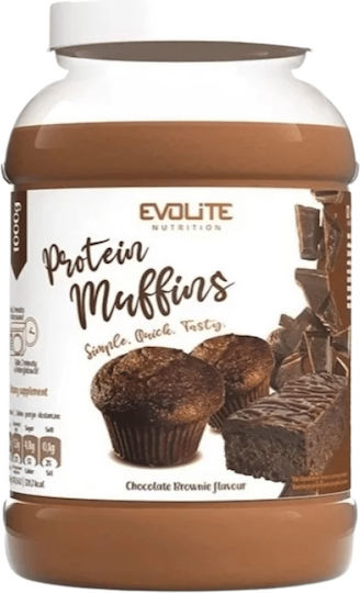 Evolite Protein Muffins mit Geschmack Brownie 1kg