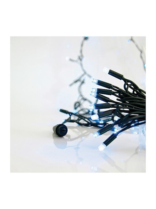 100 Lights LED Blue in String 1pcs