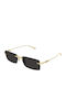 Gucci Unisex Sunglasses With Gold Metallic Frame And Grey Lens GG1941S 001