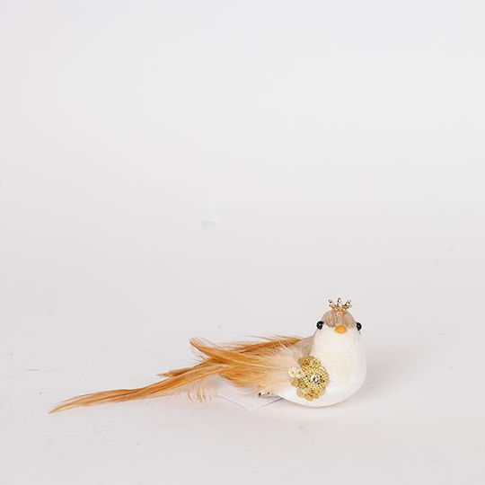 Eurolamp Christmas Figure Little bird Bronze Length 6cm