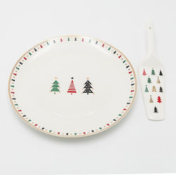 Platter Spatula Colorful Christmas Trees 26.70cm Platter Spatula Colorful Christmas Trees 26.70cm