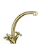 Ferro Antica Kitchen Faucet Counter Silver