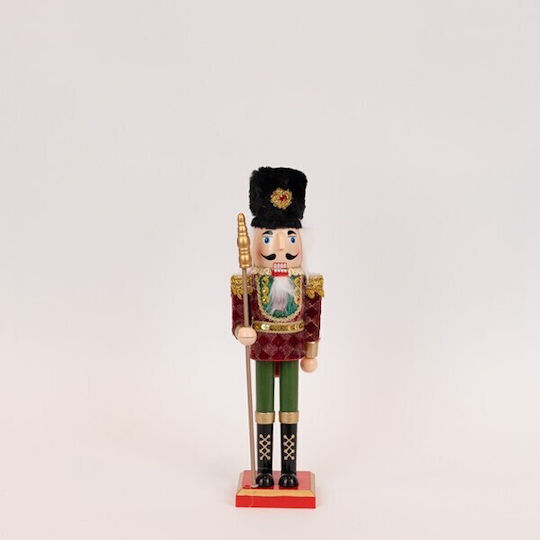 Weihnachts-Nussknacker Mehrfarbig aus Kunststoff