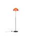 Opviq Lampa de podea Î147xL25cm. cu Soclu pentru Bec E27 Portocaliu