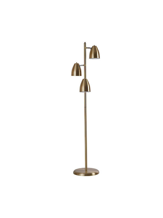 Opviq Floor Lamp H147xW30cm. with Socket for Bulb E27 Yellow